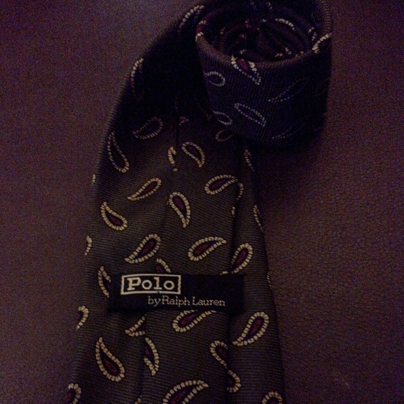 Polo Ralph Lauren Other - Polo by Ralph Lauren Olive Green Silk Men's Tie